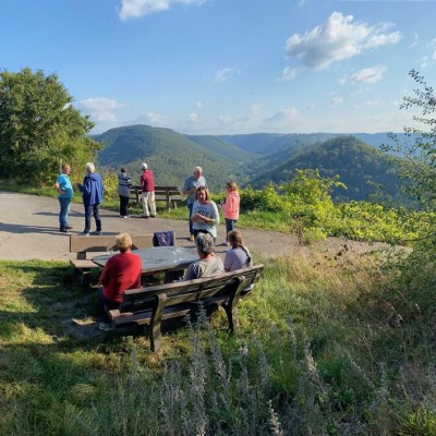 Ausblick bei Rundfahrt